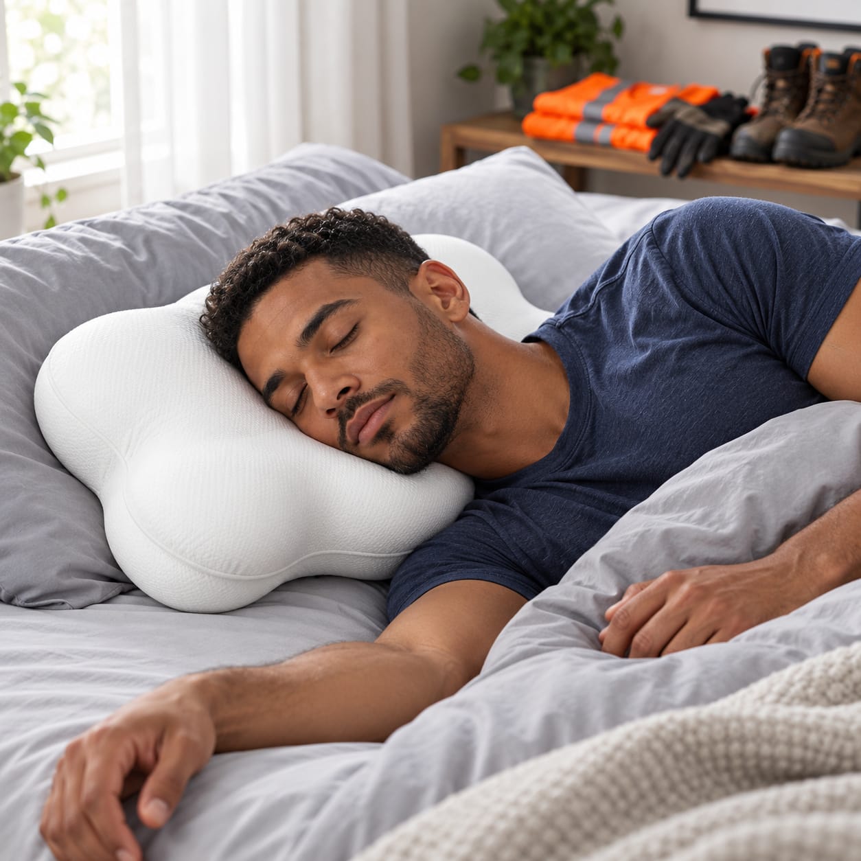 Customer photo review of KumoContour™ Pillow