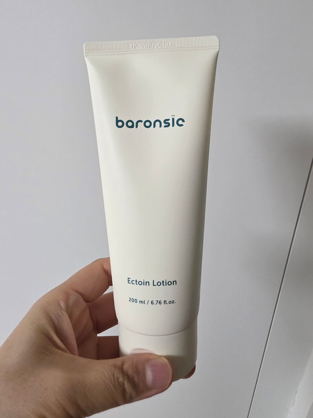 Customer photo review of baronsie Ectoin Lotion 200ml