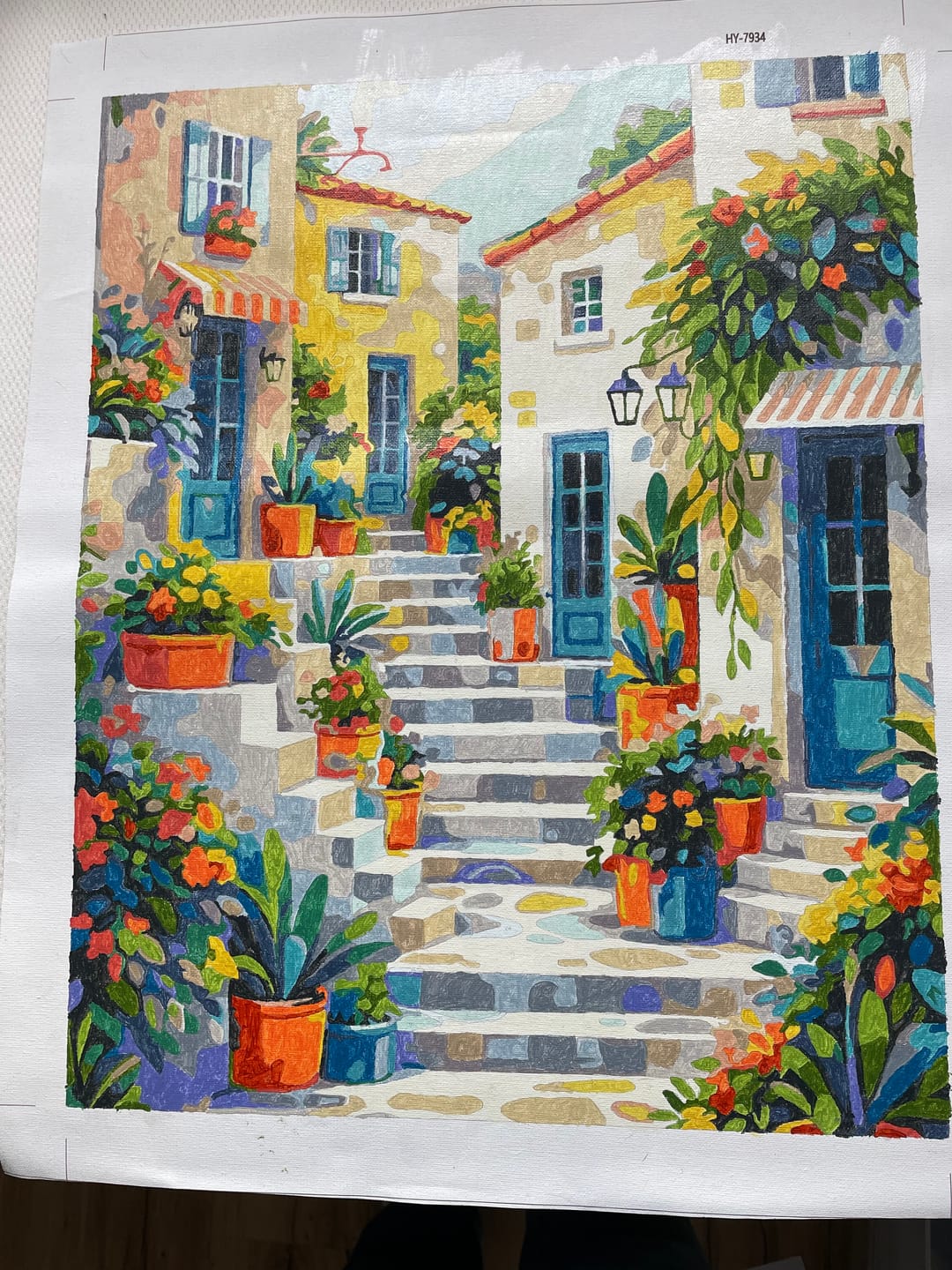 Customer photo review of Malen nach Zahlen - Sonnengeküsste Idylle