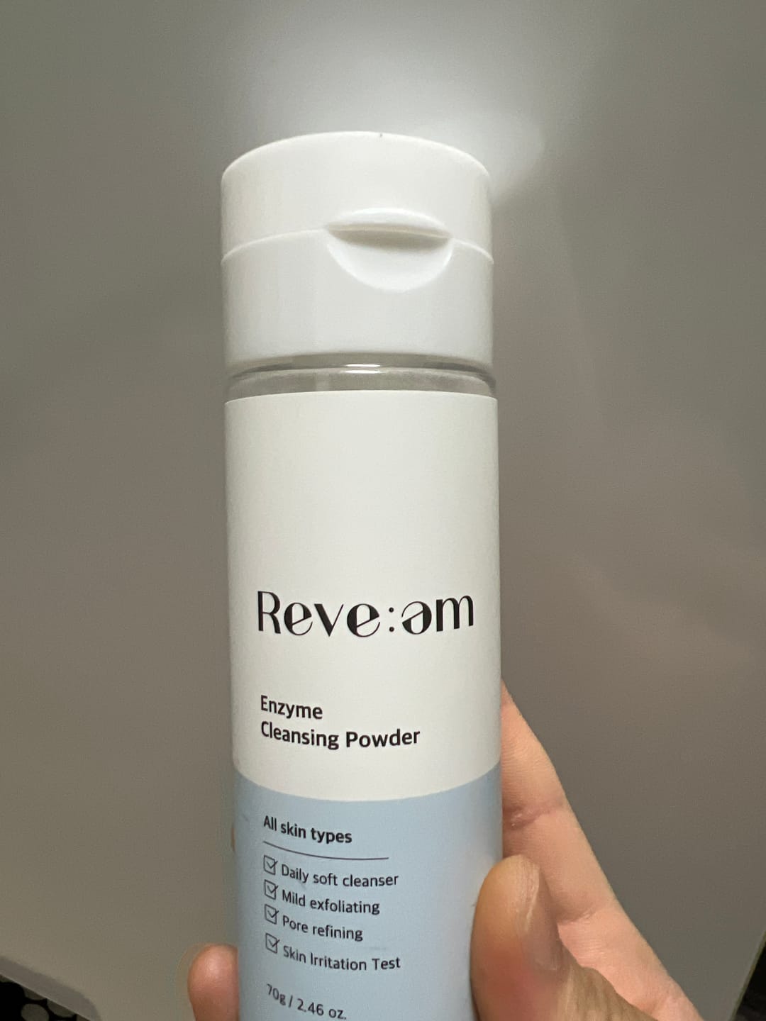 Customer photo review of Reve:am Enzyme Cleansing Powder 70g