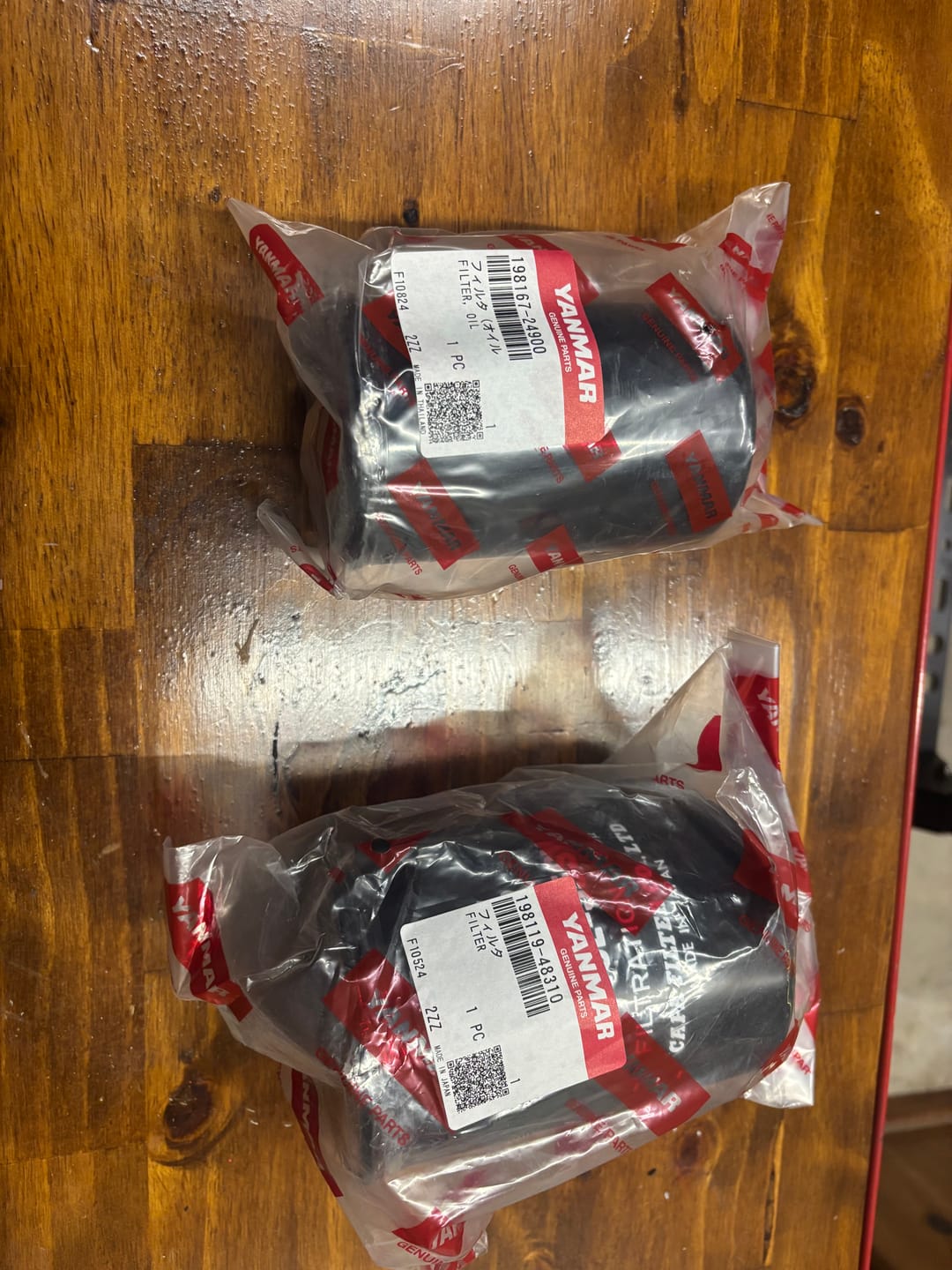 Customer photo review of Yanmar - FILTER - 198119-48310