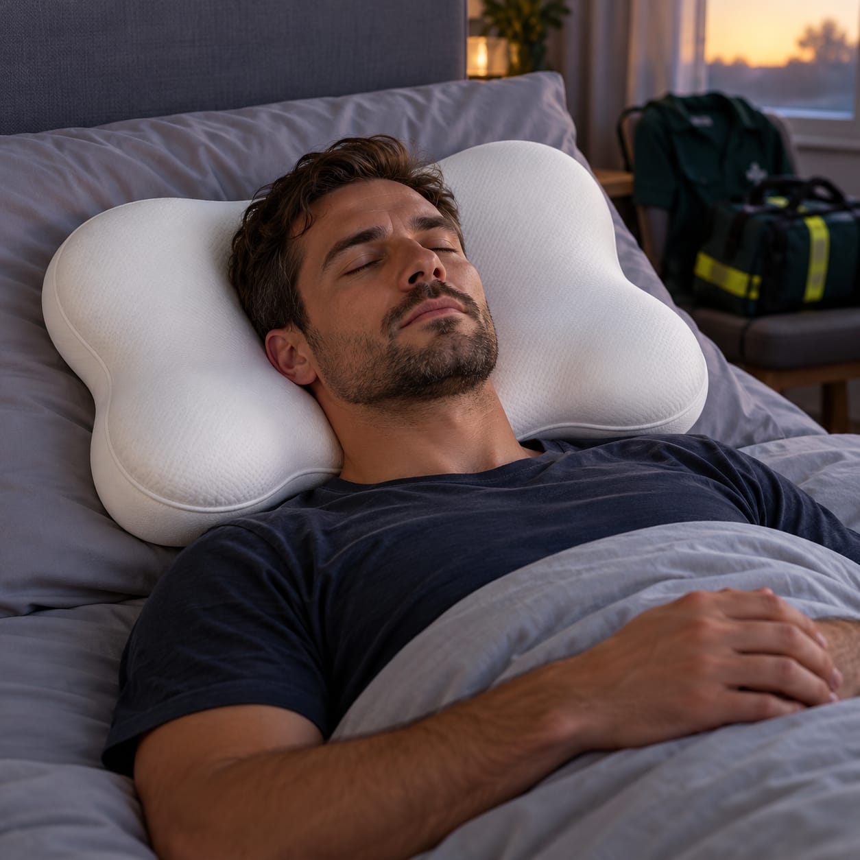 Customer photo review of KumoContour™ Pillow