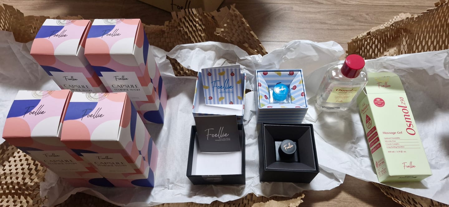 Customer photo review of Foellie Eau de Bijou Feminine Inner Perfume 5ml