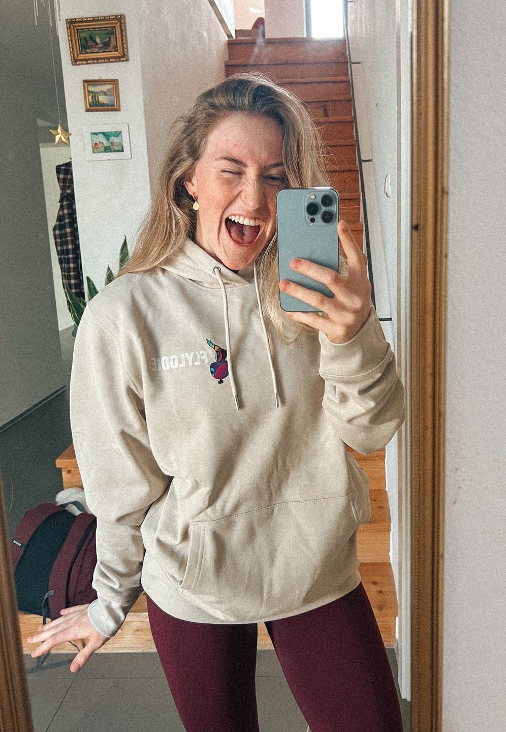 Customer photo review of NEW HOODIE - FLY WITH LODIE