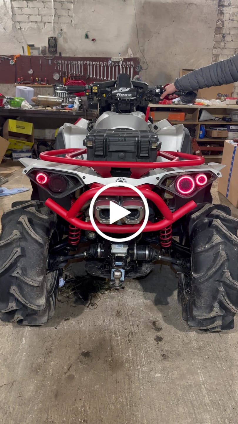 Customer video review of Can-Am Renegade G2 XMR Dual centered