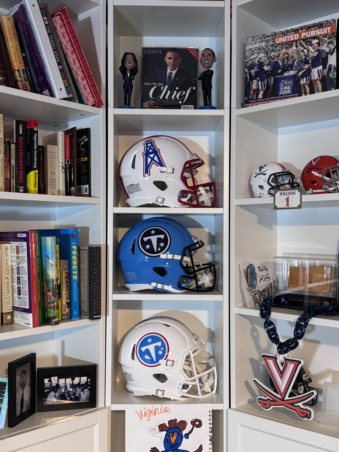 Customer photo review of Tennessee Titans Riddell Speed Authentic Helmet - NEW 2026