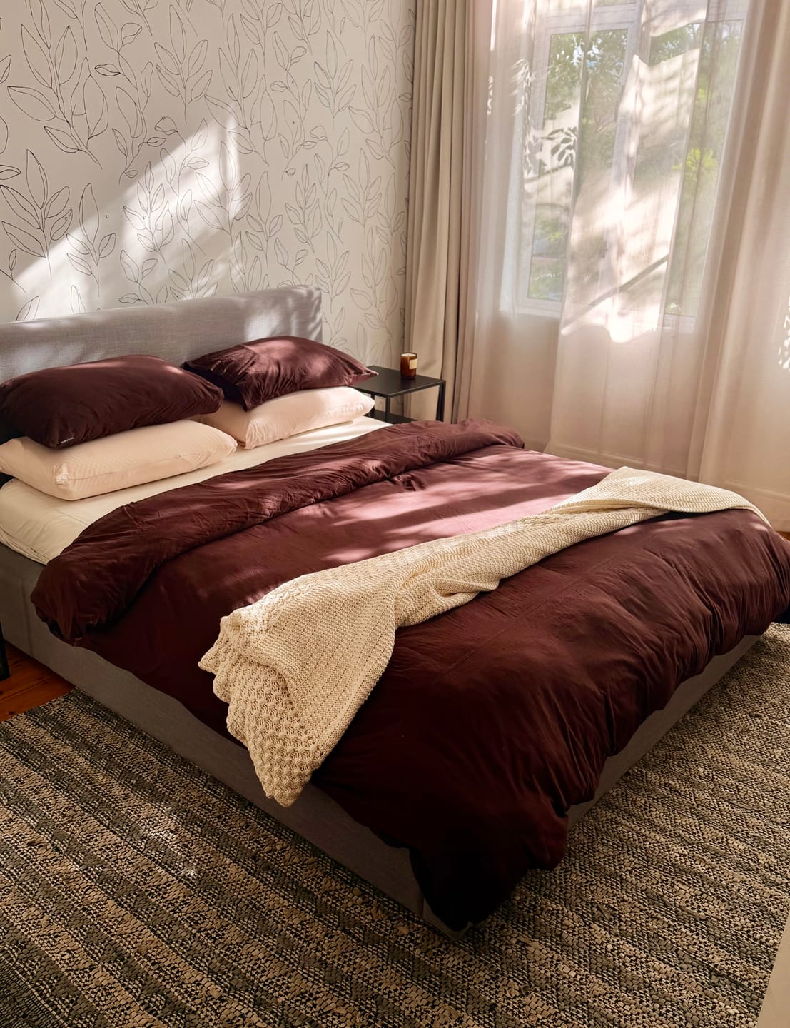 Customer photo review of Duvet Cover Set - Umber
