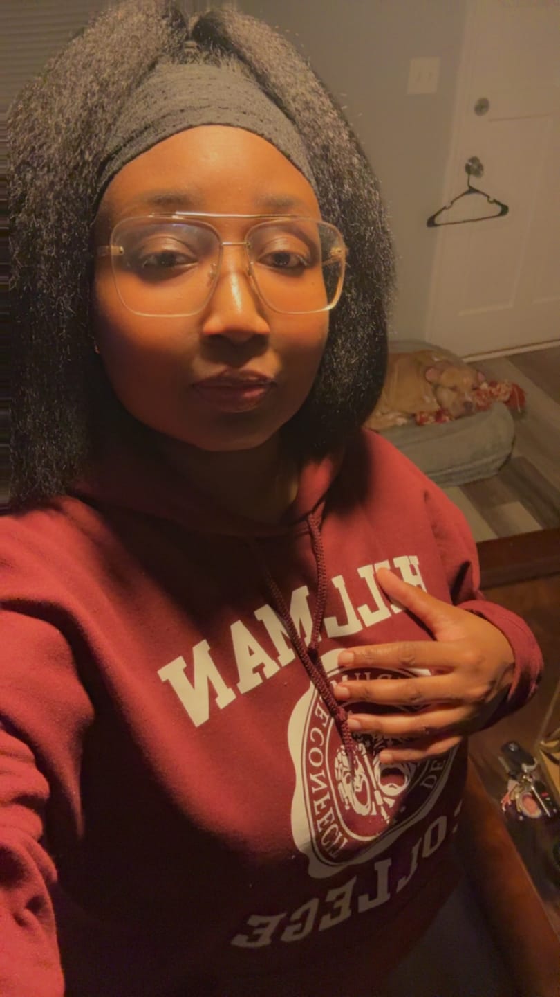 Customer photo review of Hillman College Hoodie - FINAL SALE - NO EXCHANGES