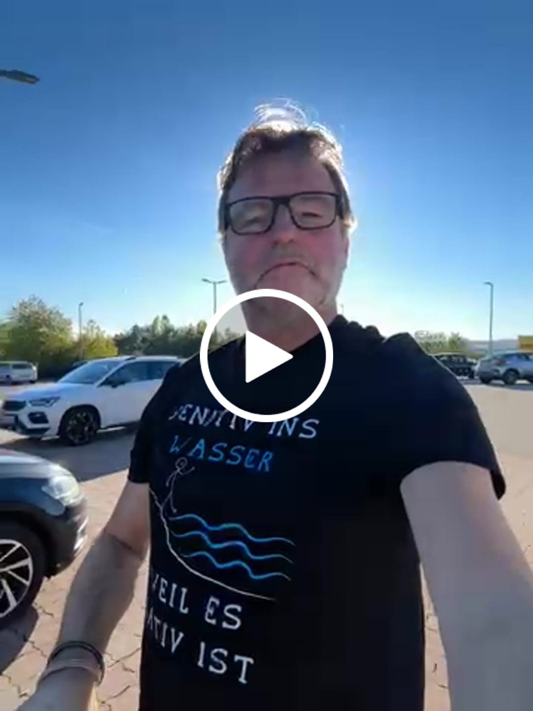 Customer video review of GENITIV INS WASSER 2.0 - Herren Bio-Baumwolle T-Shirt
