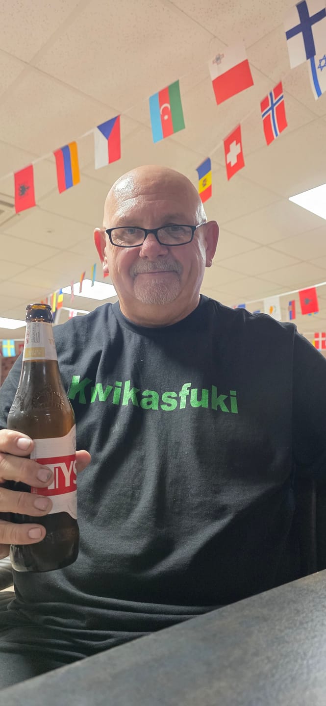 Customer photo review of Kwikasfuki T-Shirt