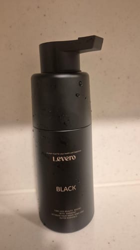 Customer photo review of Levero Coloring Shampoo — Grey Coverage in 5–10 Minutes, 300ml