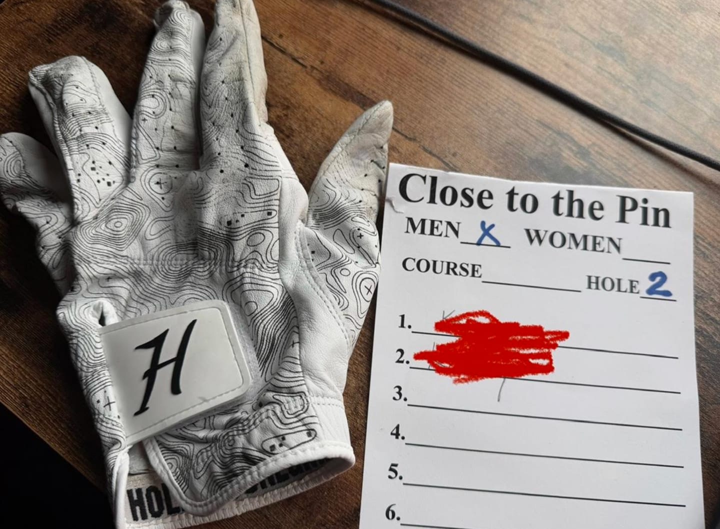 Customer photo review of Links Holen SureGrip Glove