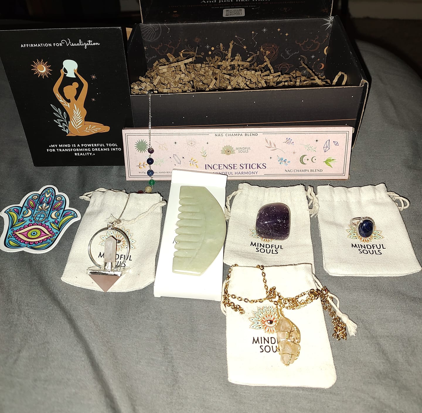 Customer photo review of Mindful Subscription Box