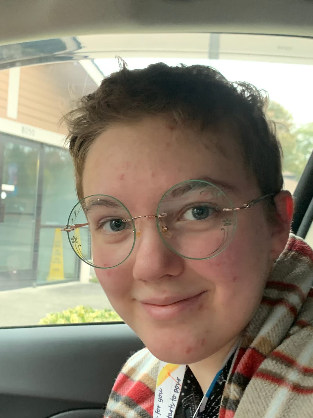 Customer photo review of Willow Eyeglasses