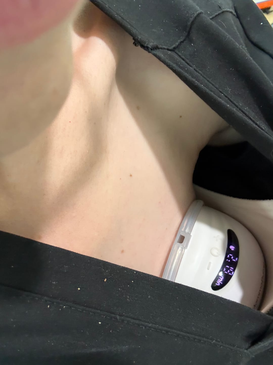 Customer photo review of Luna® Wearable Breast Pump