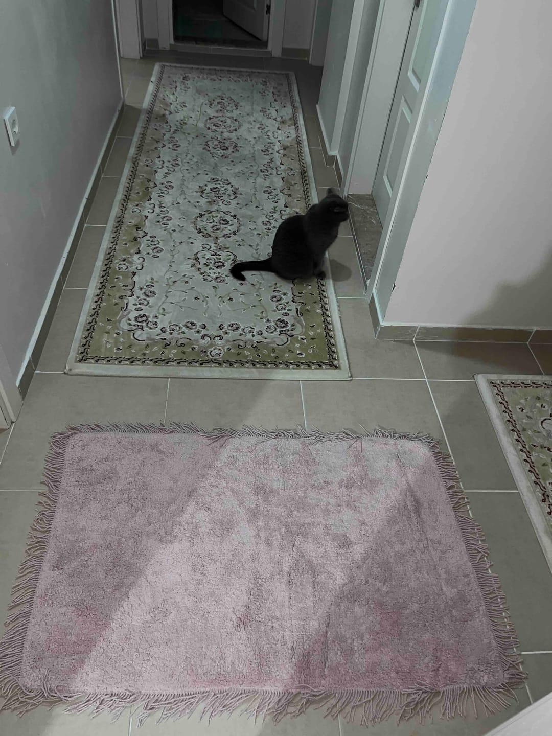 Customer photo review of Loris Tekli Banyo Paspası %100 Pamuk 70x110 Pembe