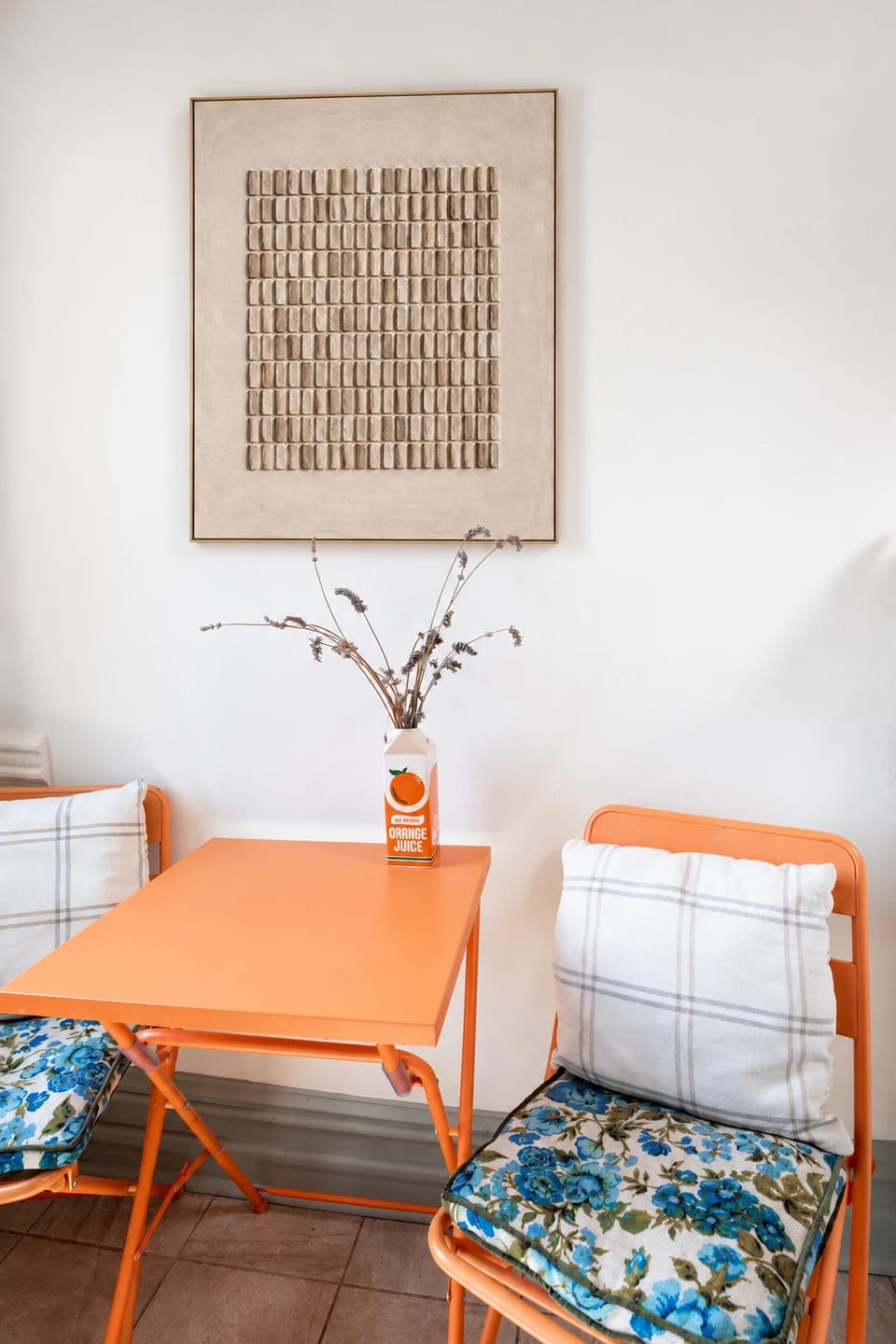 Customer photo review of Textured & Impasto Art｜Woven Stillness