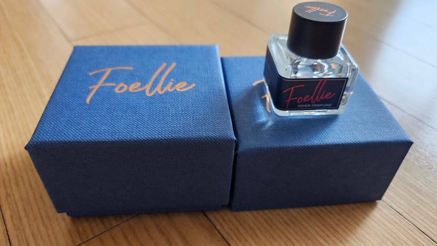 Customer photo review of Foellie Eau de Bijou Feminine Inner Perfume 5ml