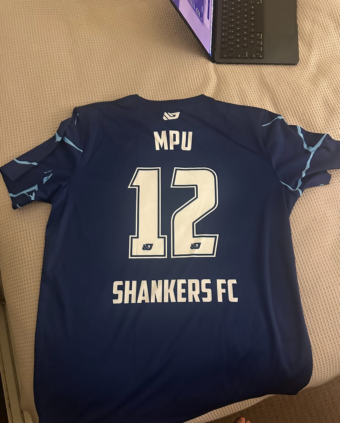 Customer photo review of 2026 Summer Soccer Flight Jersey - Club Catalogue