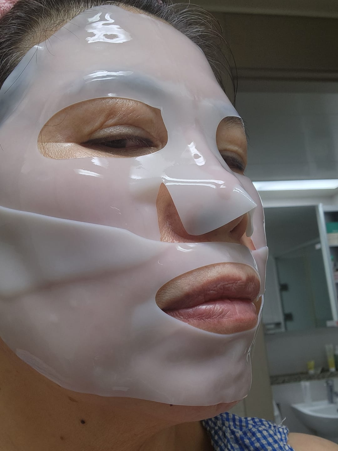 Customer photo review of TOWBTOWB Perfect Collagen Mask 32g