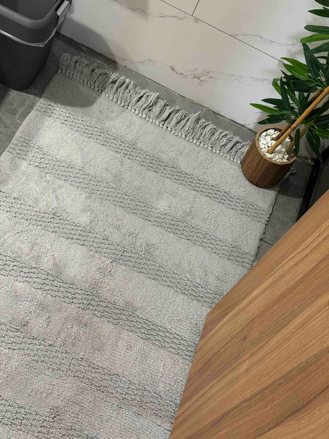 Customer photo review of Lampetie | Balena Tekli Banyo Paspası 70x120 Gri
