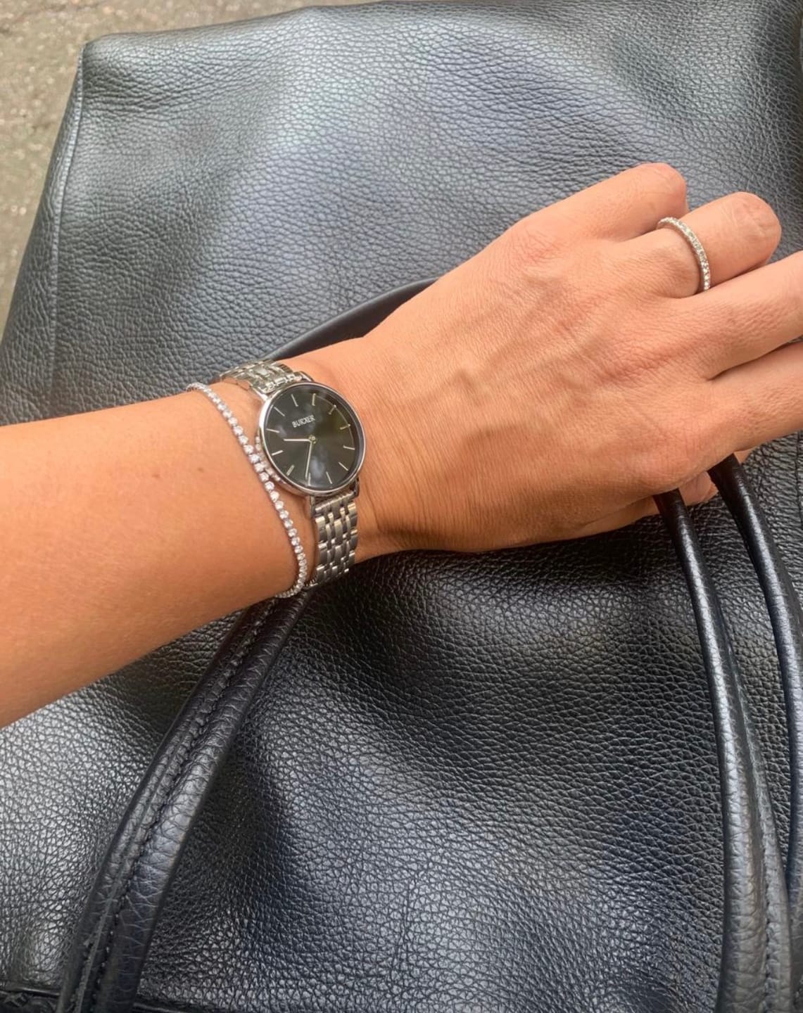 Customer photo review of Ruby Petite Silver Black
