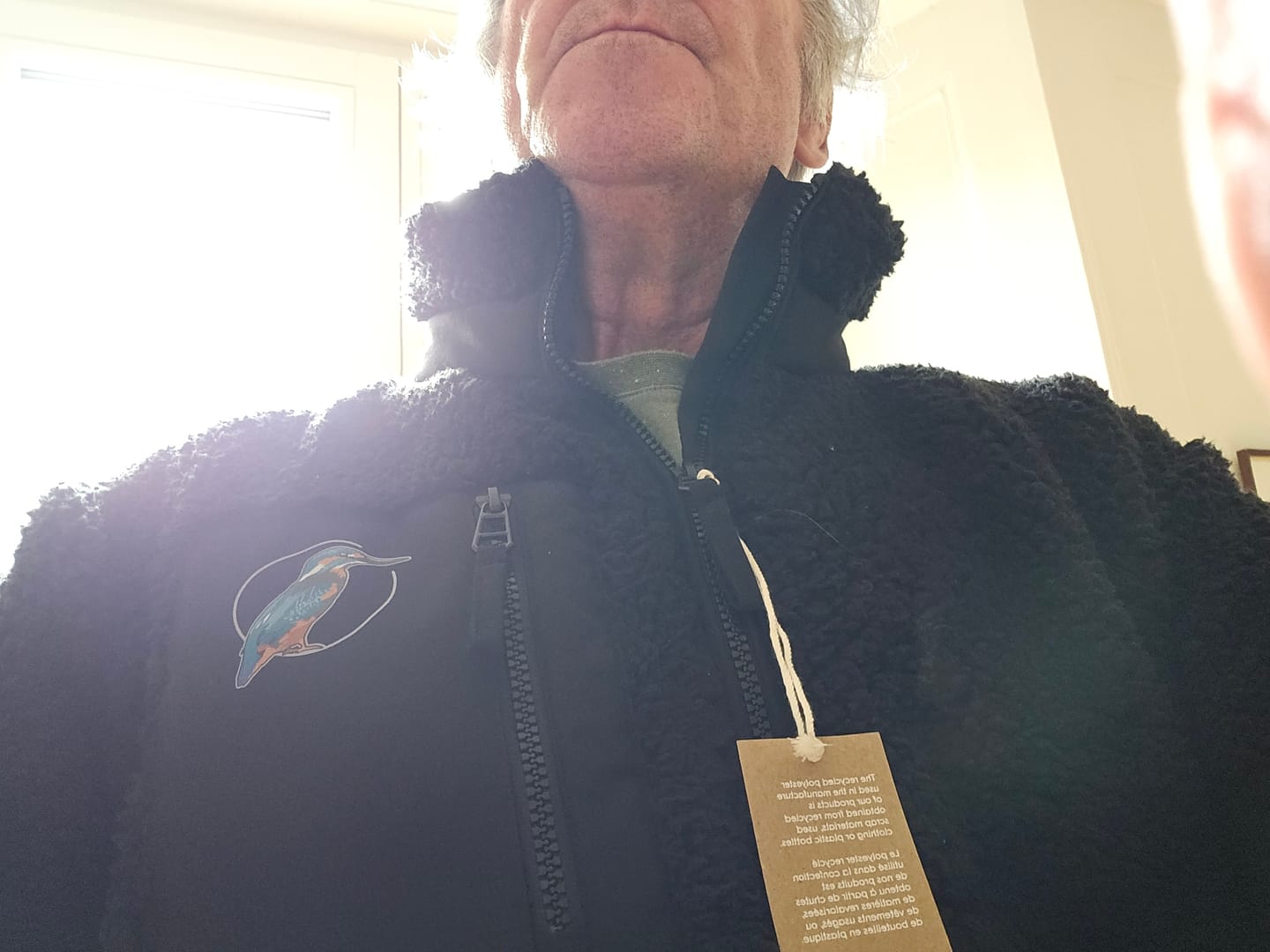 Customer photo review of Eisvogel ganz Sherpa Unisex Jacke