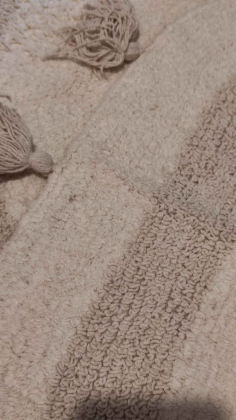 Customer photo review of Hana 2’li Takım Banyo Paspası %100 Pamuk 40x60 + 60x90 Gri