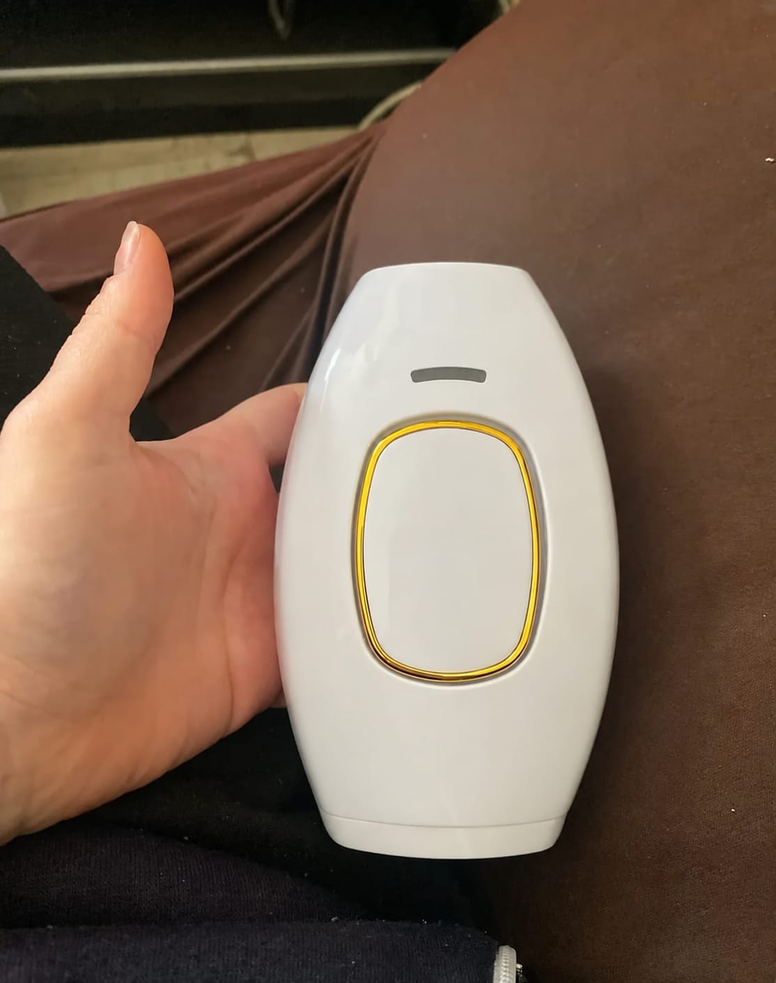 Customer photo review of Voise IPL hair removal device PT