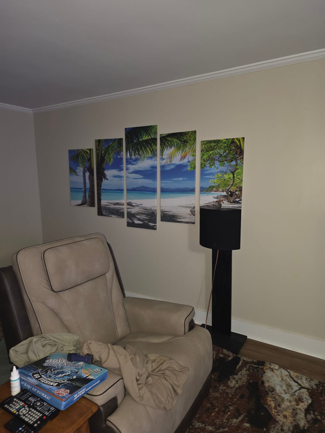 Customer photo review of Calm Blue Ocean Views