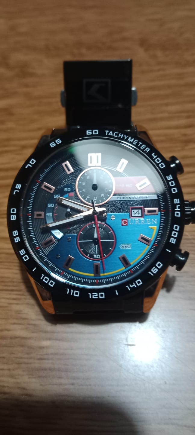 Customer photo review of Curren Bucarest® orologio uomo acciaio
