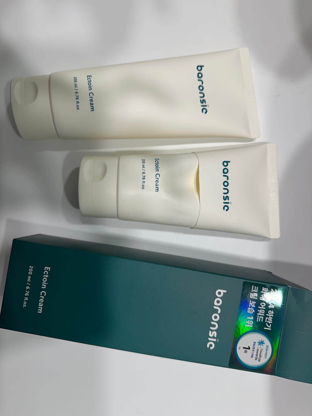 Customer photo review of baronsie Ectoin Cream 200ml