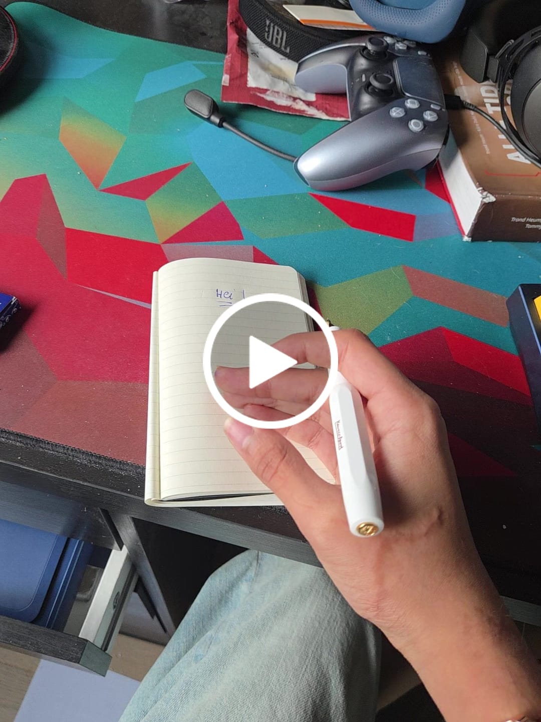 Customer video review of Moleskine Cahier Journal, Pocket (3-pakk)