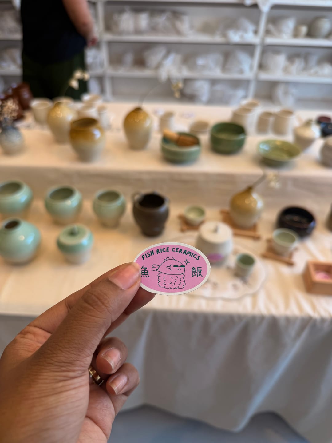 Customer photo review of Custom Oval Stickers