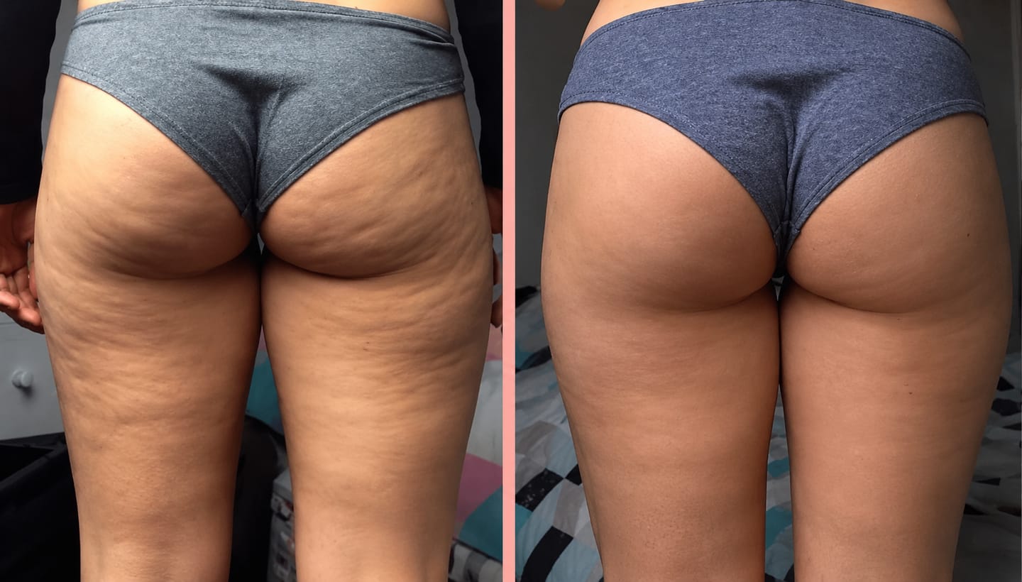 Customer photo review of 3D Anti Cellulite Kompressionsleggings