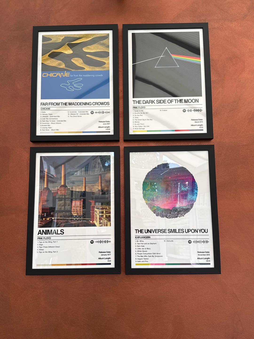 Customer photo review of Custom Album Posters - Request your own album