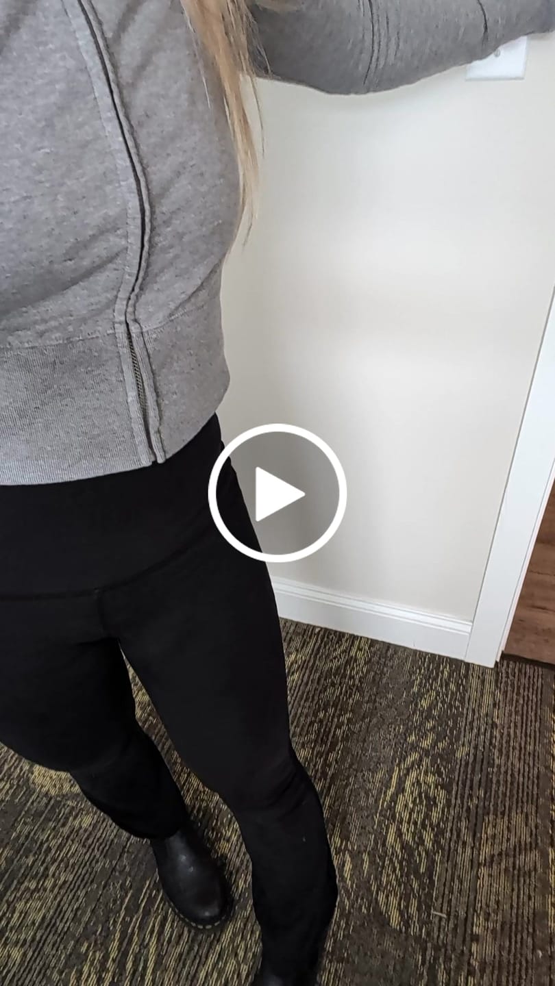 Customer video review of PureFlex Organic Cotton Bootcut Leggings