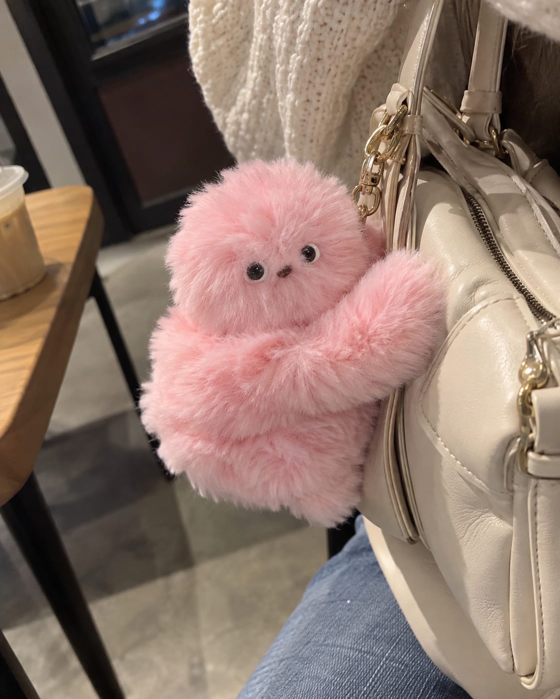 Customer photo review of Mirumi Interactive Robot Plush Bag Charm
