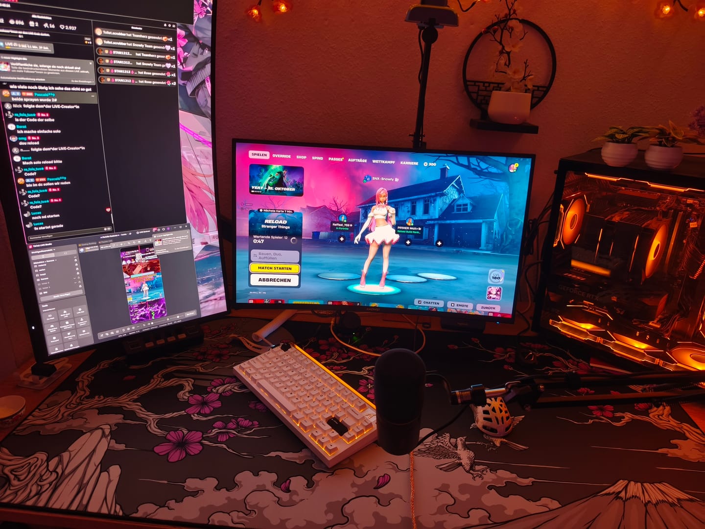Customer photo review of RZ Mousepad Sakura Black