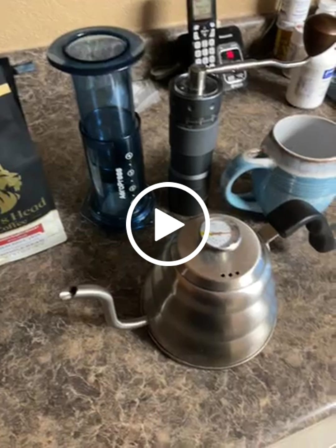 Customer video review of Medium | Med/Dark | Dark | 3 - 12oz | Whole Bean or Ground