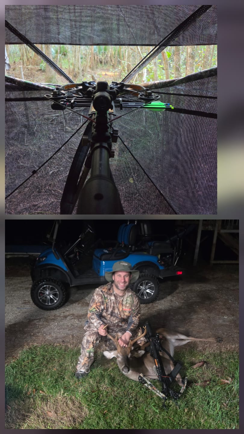 Customer photo review of Vis Series 270 Degree See Through Hunting Blind | Portable 2 3 4 Person Ground Blind | Camo Pop Up Deer Blind for Deer & Hunters