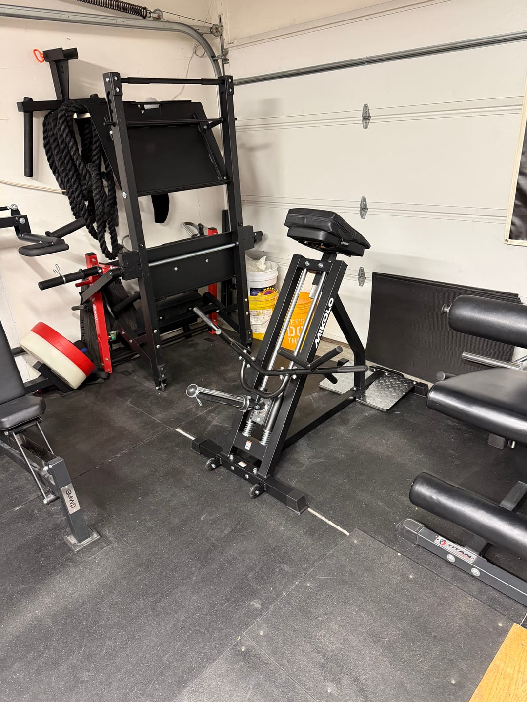 Customer photo review of T-bar Linear Row Machine S7
