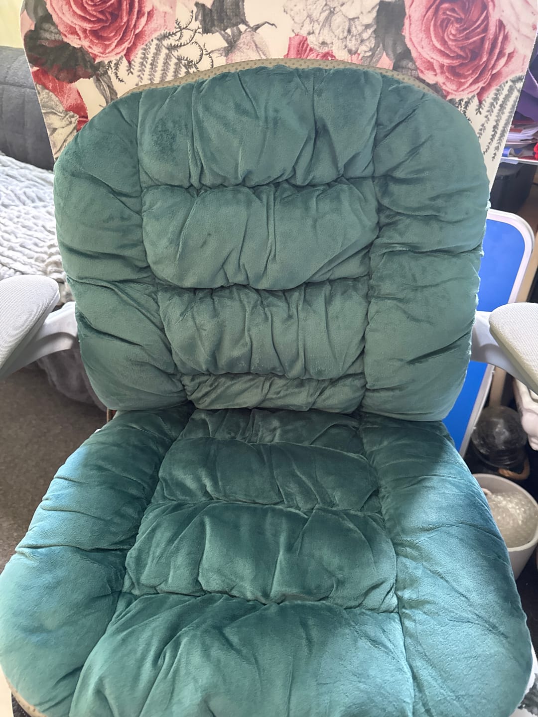 Customer photo review of CloudComfort Chair Cushion