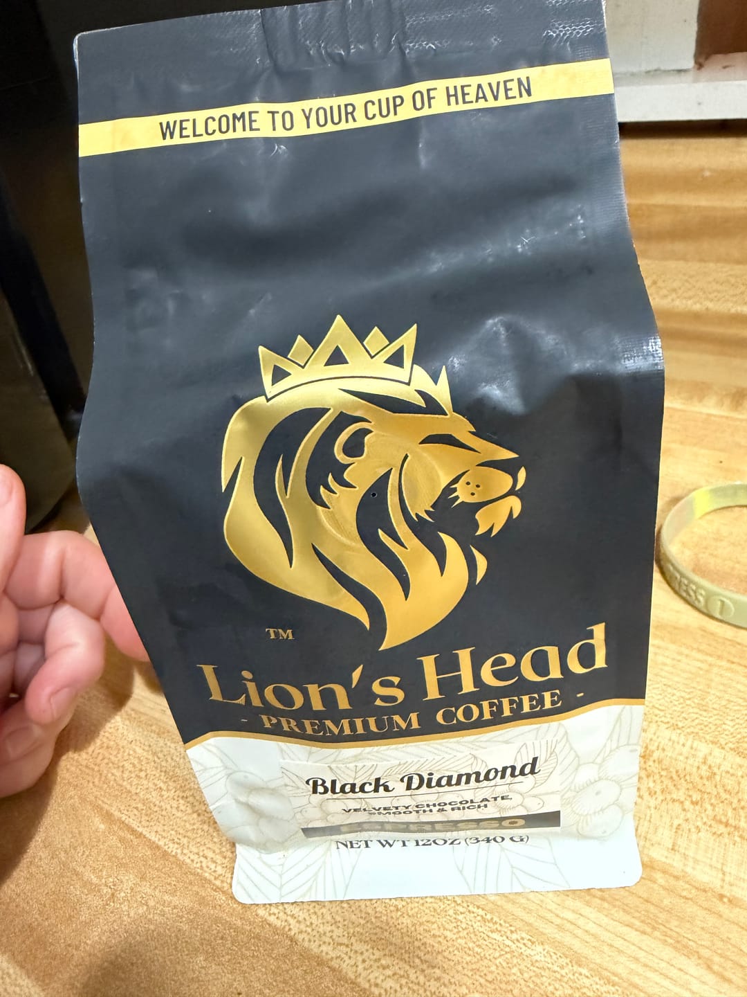 Customer photo review of Black Diamond - Medium - Espresso/Drip