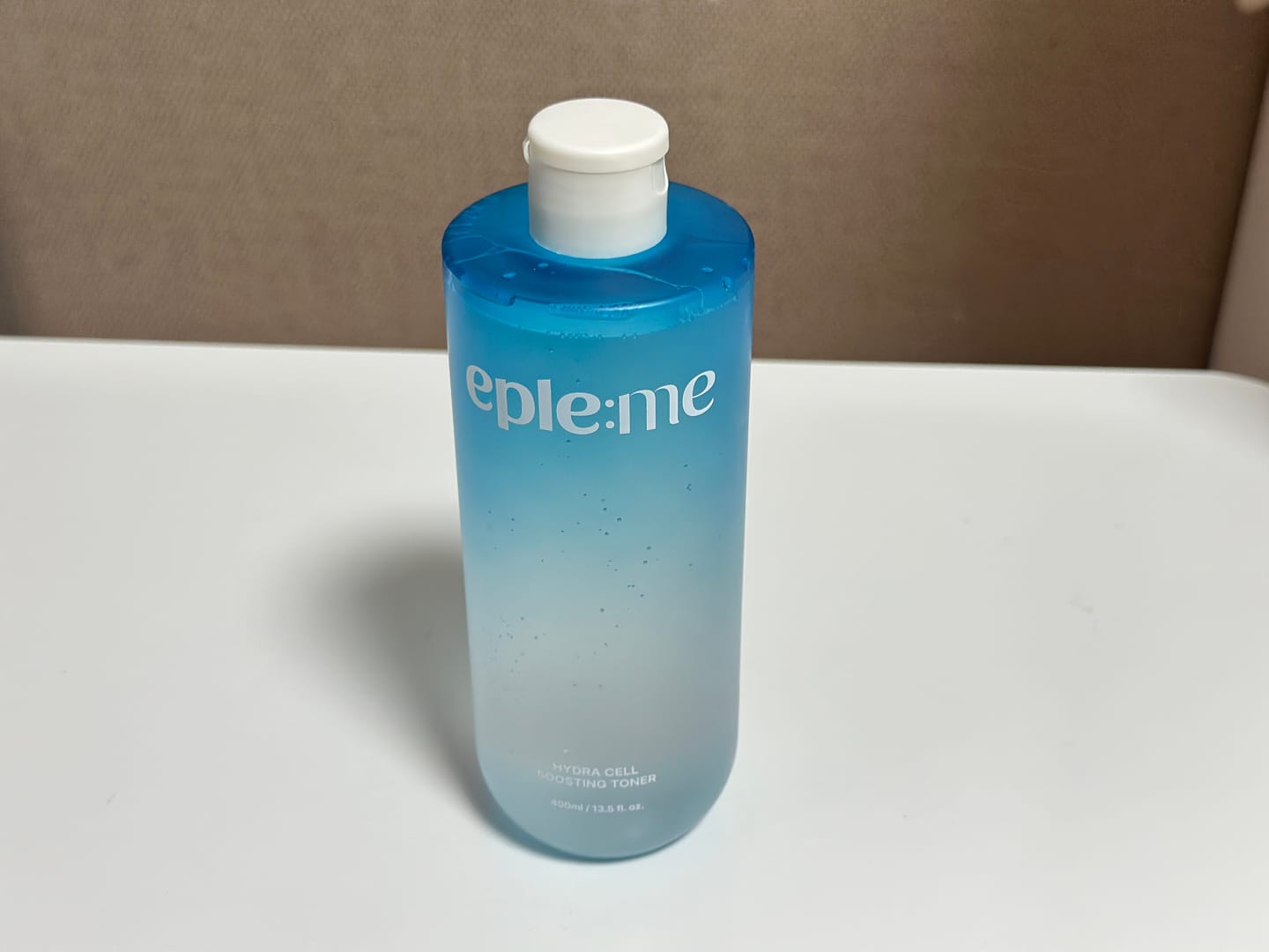 Customer photo review of eple:me Hydra Cell Boosting Toner 400ml