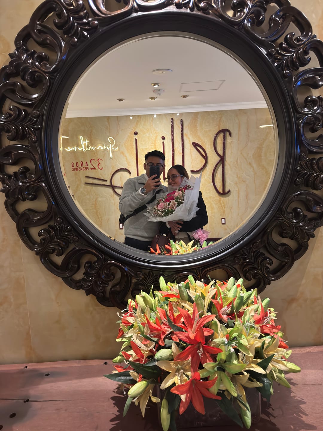 Customer photo review of Cena Romántica
