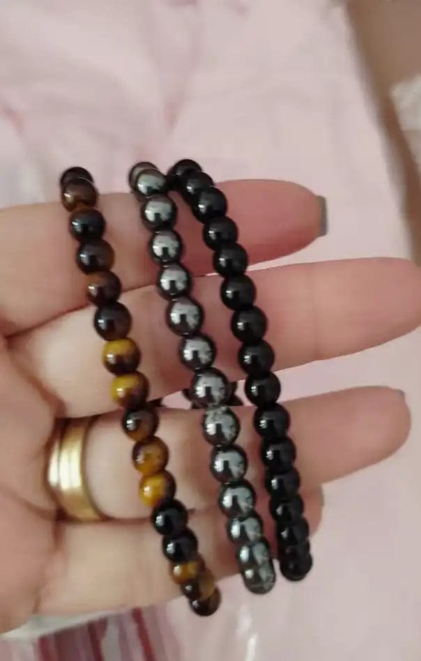 Customer photo review of Three in one Tiger‘s Eye Protection Bracelet
