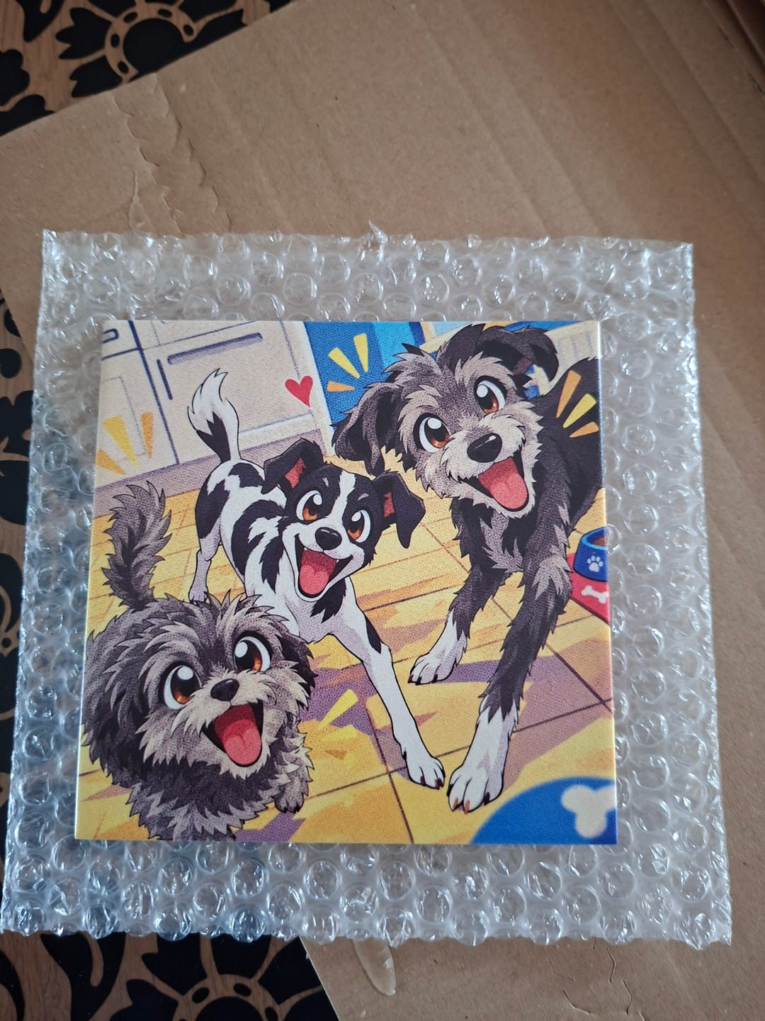 Customer photo review of Pop Art Tegel – Jouw Foto als Vintage Comic Book Illustratie
