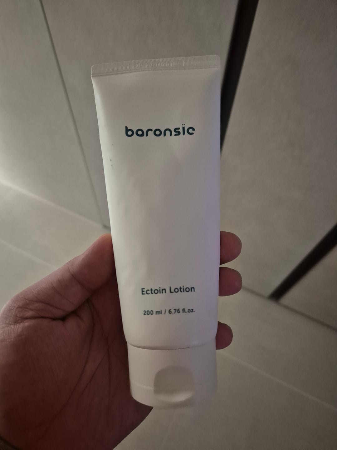 Customer photo review of baronsie Ectoin Lotion 200ml