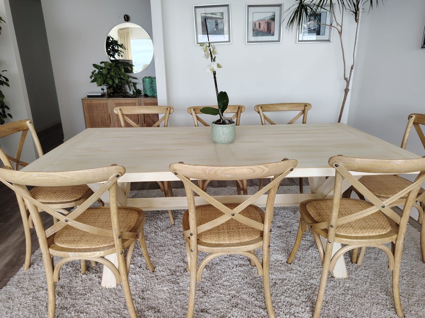 Customer photo review of Silla Madera Tradition Rattan Olmo natural